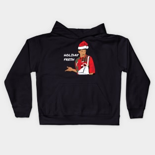 Holiday Fresh Prince Kids Hoodie